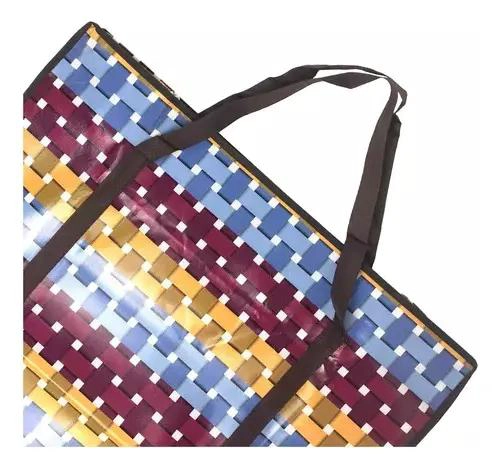 BOLSA MATUTERA REUTILIZABLE 60X70CM IDEAL PARA COMPRAS - 9