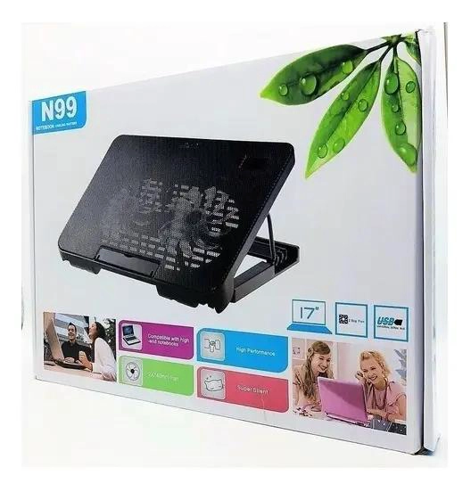 BASE ENFRIADORA PARA NOTEBOOK CON VENTILADORES INTEGRADOS - 5