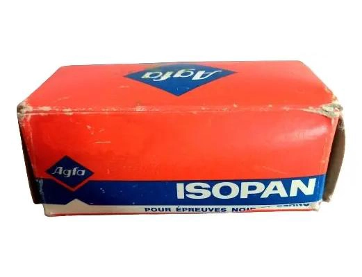 ROLLO FOTOGRAFICO AGFA ISOPAN ANTIGUO PARA COLECCIONISTAS - 1