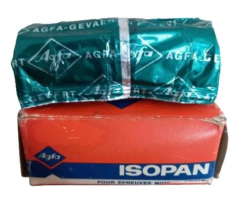 ROLLO FOTOGRAFICO AGFA ISOPAN ANTIGUO PARA COLECCIONISTAS - 2