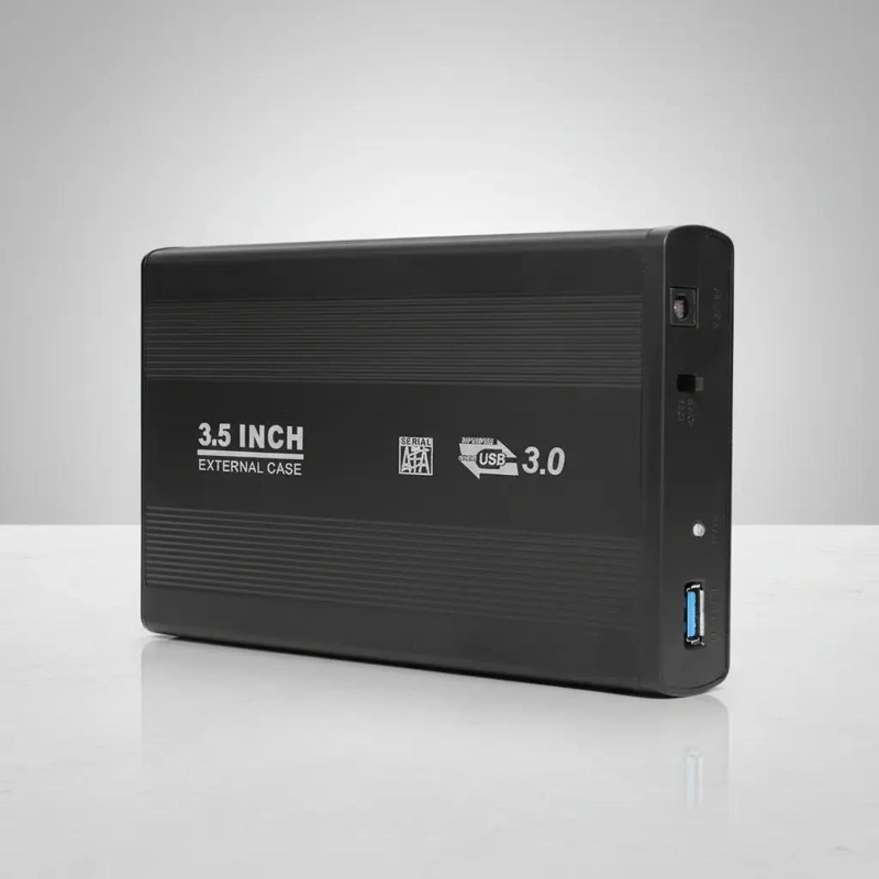 CARCASA EXTERNA PARA DISCO DURO SATA 3.5 USB 3.0 - 1