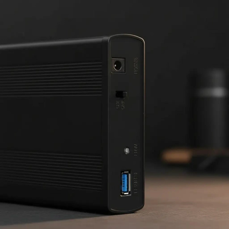 CARCASA EXTERNA PARA DISCO DURO SATA 3.5 USB 3.0 - 4