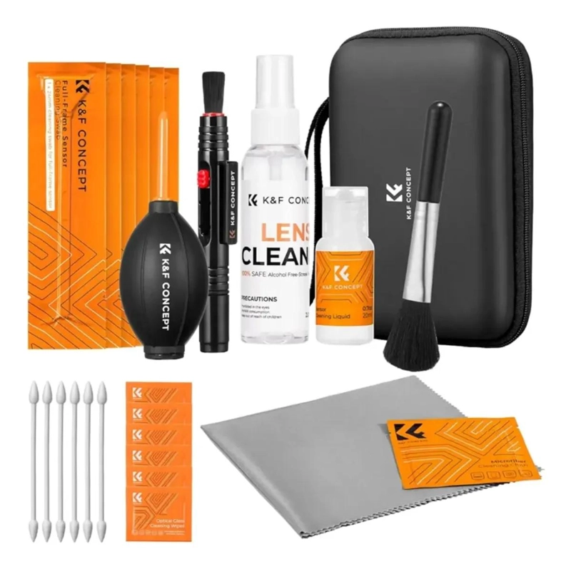 KIT DE LIMPIEZA PROFESIONAL PARA CAMARAS Y LENTES - 1
