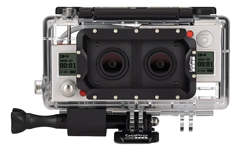 CARCASA DOBLE PARA CAPTURA 3D DE CONTENIDOS - 1