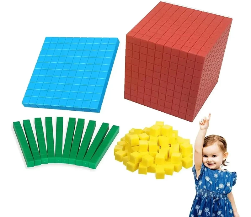 SET DE 10 BLOQUES CONECTABLES PARA JUEGOS DE CONSTRUCCION - 1