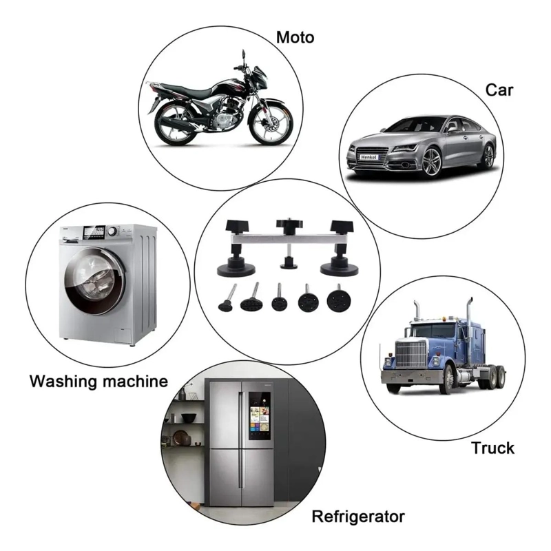 KIT DE REPARACION DE GOLPES Y ABOLLADURAS PARA AUTOS - 4