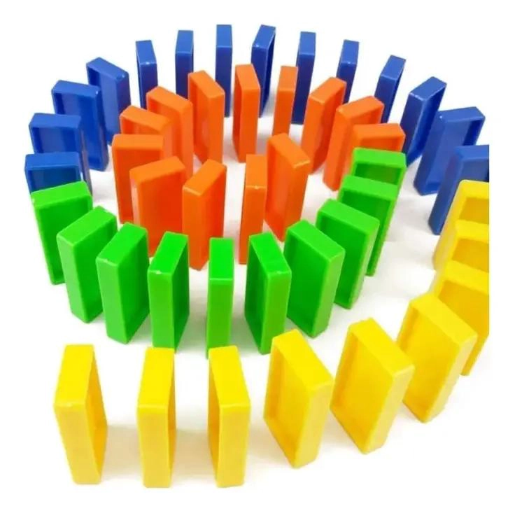 TREN DIDACTICO DE DOMINO PARA NIÑOS CON 60 FICHAS - 5