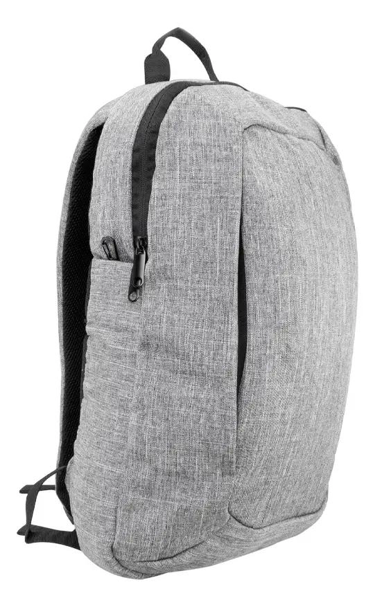 MOCHILA PORTA-NOTEBOOK GRIS 9 LITROS IMPERMEABLE - 2