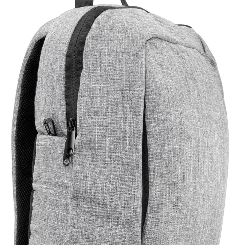 MOCHILA PORTA-NOTEBOOK GRIS 9 LITROS IMPERMEABLE - 3