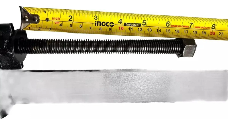 BISAGRA PARA PORTON CON PERNO Y SOPORTE DE 200 KG - 4