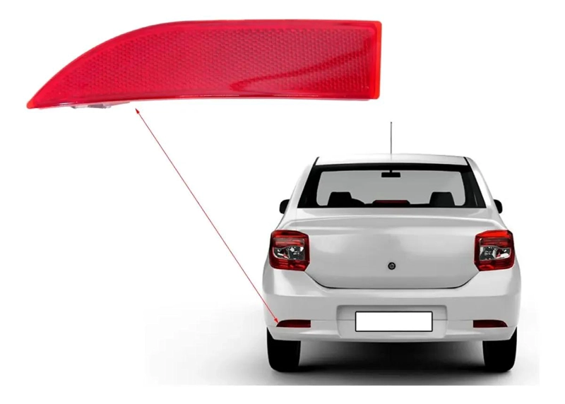 MICA REFLECTANTE IZQUIERDA PARA RENAULT SYMBOL 2014-2016 - 1