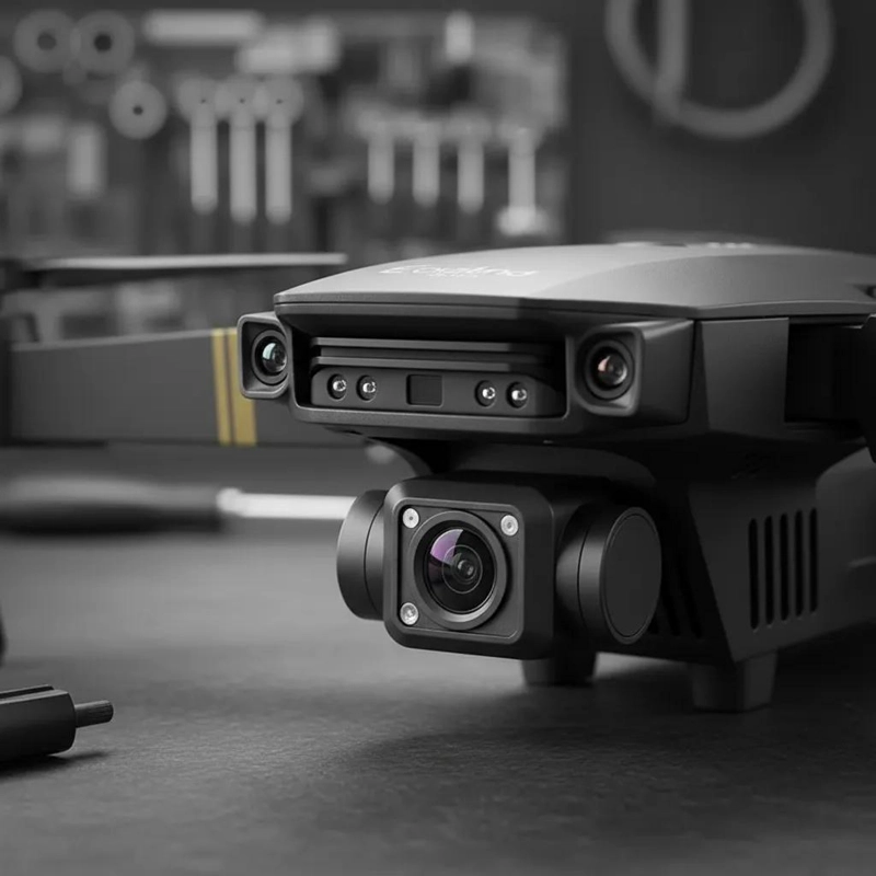 DRON CON CAMARA DUAL WIFI PARA CAPTURAS AE REAS UNICAS - 8