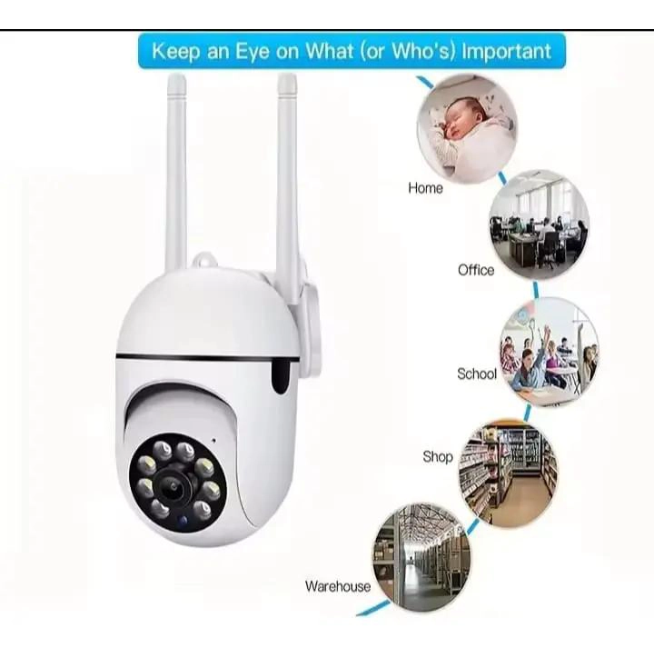 CAMARA DE VIGILANCIA INALAMBRICA WIFI PTZ 1080P PARA SEGURIDAD - 6