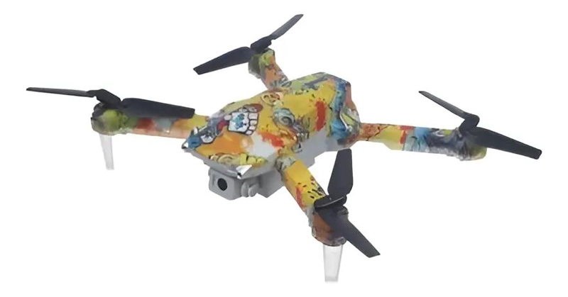 DRON CUADRICOPTERO 4K MULTICOLOR CON CAMARA Y WI-FI - 2