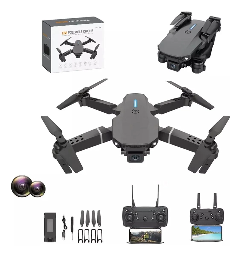 DRON FPV CON CAMARA 4K Y 2 BATERIAS RECARGABLES - 9