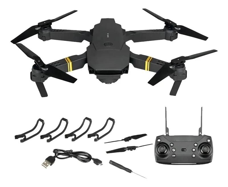 DRON MINI CON CAMARA 4K Y CONTROL REMOTO WIFI - 1