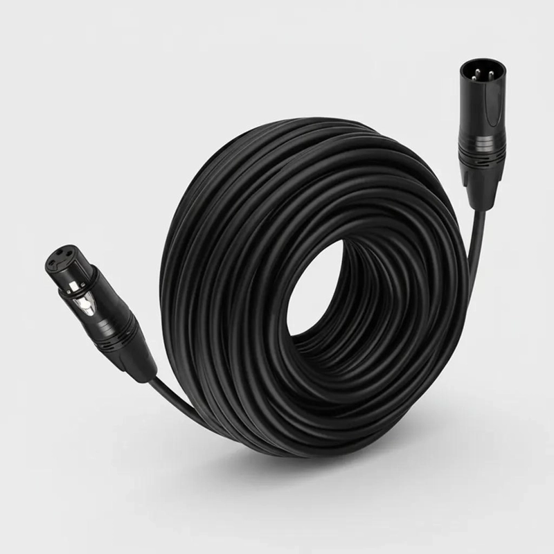 CABLE DE MICROFONO XLR PROFESIONAL MACHO A HEMBRA - 5