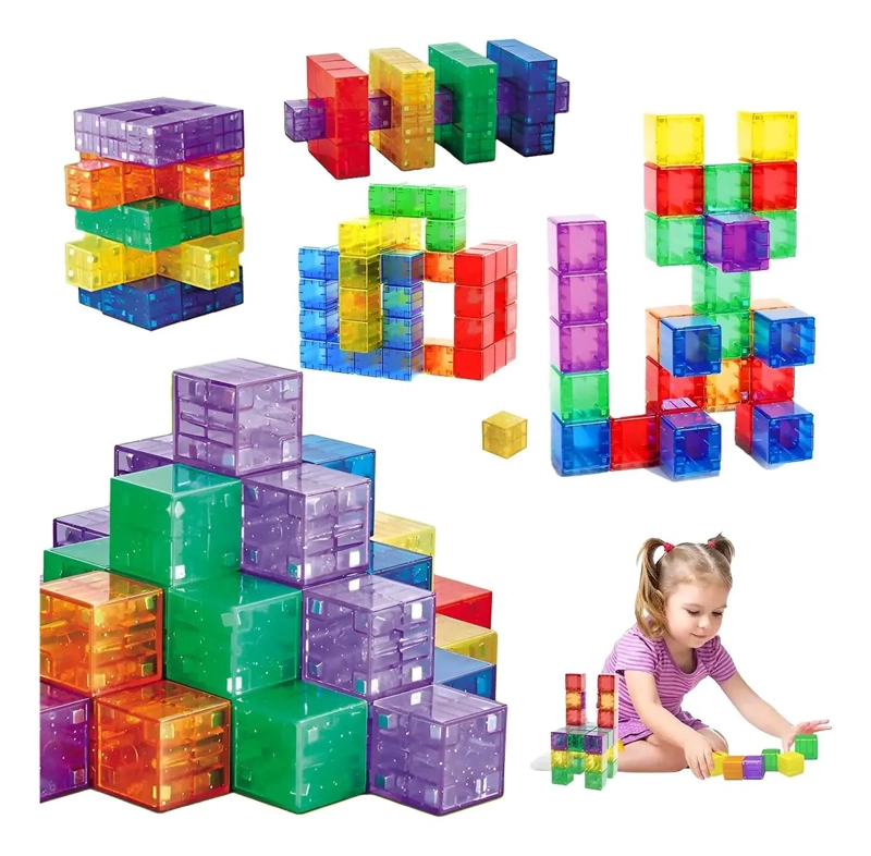 BLOQUES MAGNE TICOS DE CONSTRUCCION DIDACTICOS PARA NIÑOS - 1