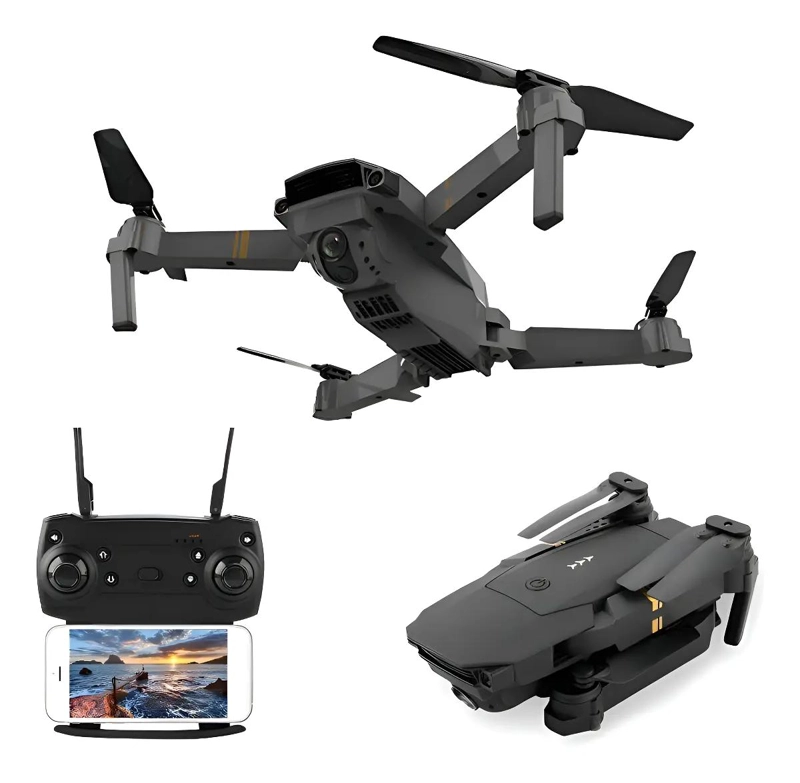 MINI DRON CON CAMARA 720P Y CONTROL REMOTO ERGONOMICO - 1