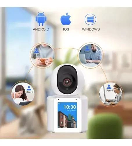 CAMARA IP WIFI 360° PARA MONITOREO DE BEBE S CON AUDIO - 5