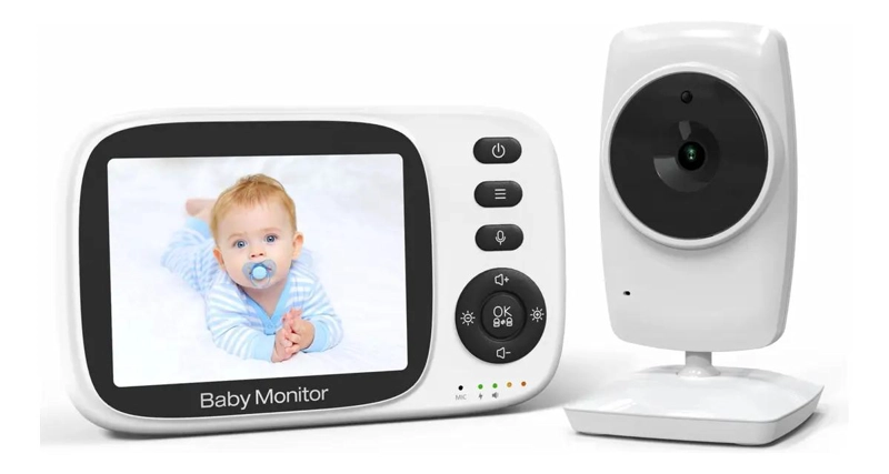 MONITOR DE VIDEO PARA BEBE S CON VISION NOCTURNA Y AUDIO BIDIRECCIONAL - 1