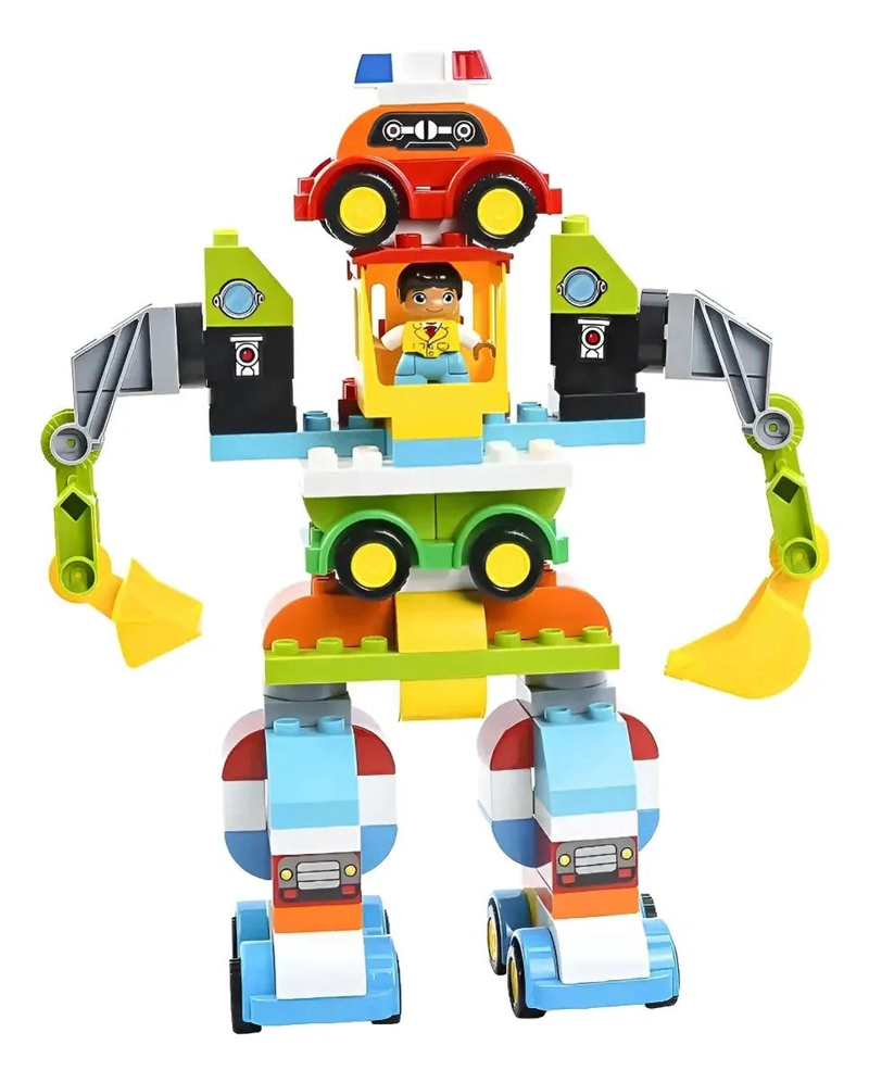 SET DE BLOQUES DE CONSTRUCCION PARA NIÑOS CON 85 PIEZAS - 1