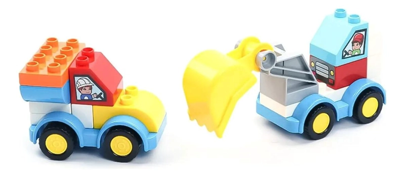 SET DE BLOQUES DE CONSTRUCCION PARA NIÑOS CON 85 PIEZAS - 5