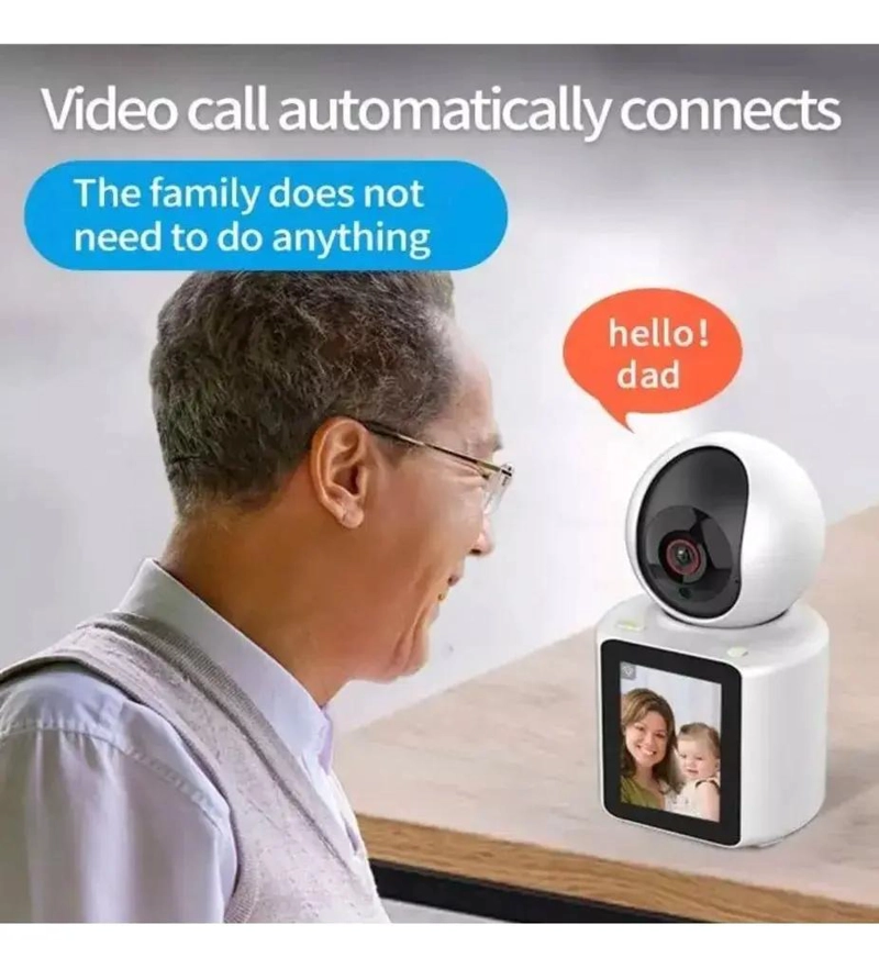 CAMARA DE MONITOREO PARA BEBE S CON VISION NOCTURNA Y AUDIO - 4
