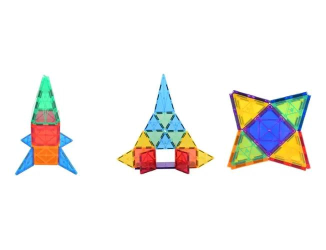 SET DE BLOQUES MAGNE TICOS DE CONSTRUCCION PARA NIÑOS - 4