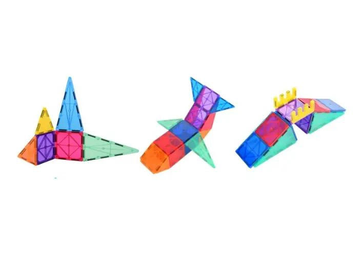 SET DE BLOQUES MAGNE TICOS DE CONSTRUCCION PARA NIÑOS - 5
