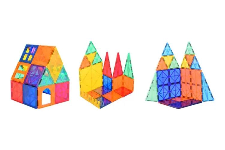 SET DE BLOQUES MAGNE TICOS DE CONSTRUCCION PARA NIÑOS - 6