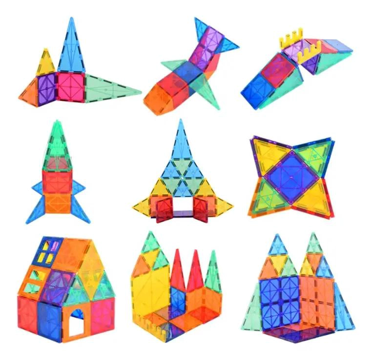 SET DE BLOQUES MAGNE TICOS DE CONSTRUCCION PARA NIÑOS - 9