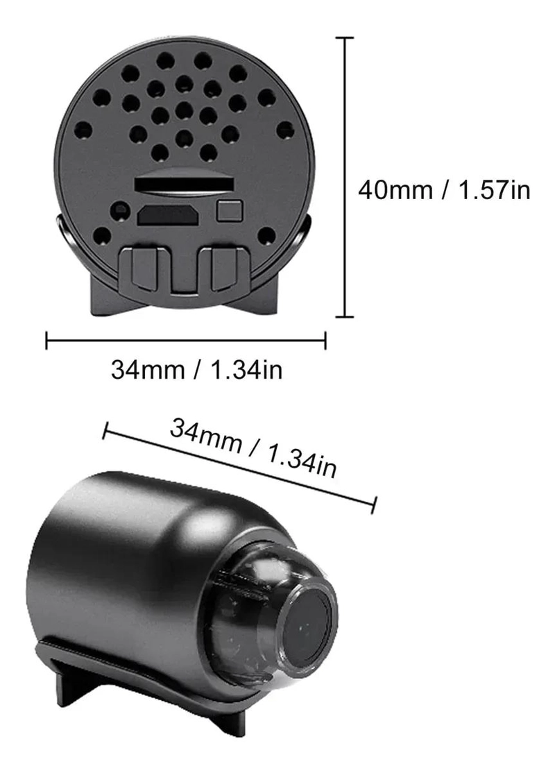 CAMARA INALAMBRICA COMPACTA PARA VIGILANCIA EN HD - 2