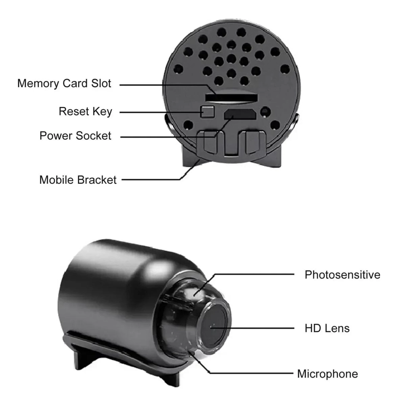CAMARA INALAMBRICA COMPACTA PARA VIGILANCIA EN HD - 3