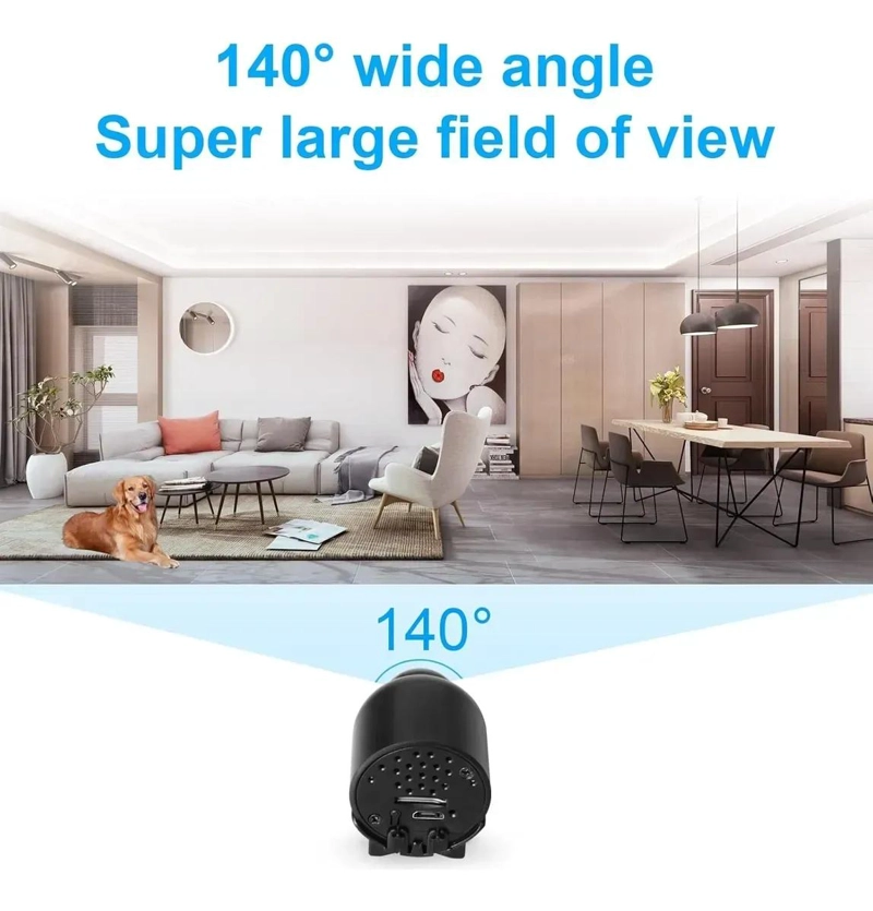 CAMARA INALAMBRICA COMPACTA PARA VIGILANCIA EN HD - 7