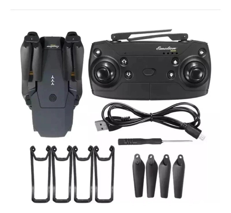 MINI DRONE PLEGABLE CON DOBLE CAMARA 4K Y CONEXION WIFI - 2