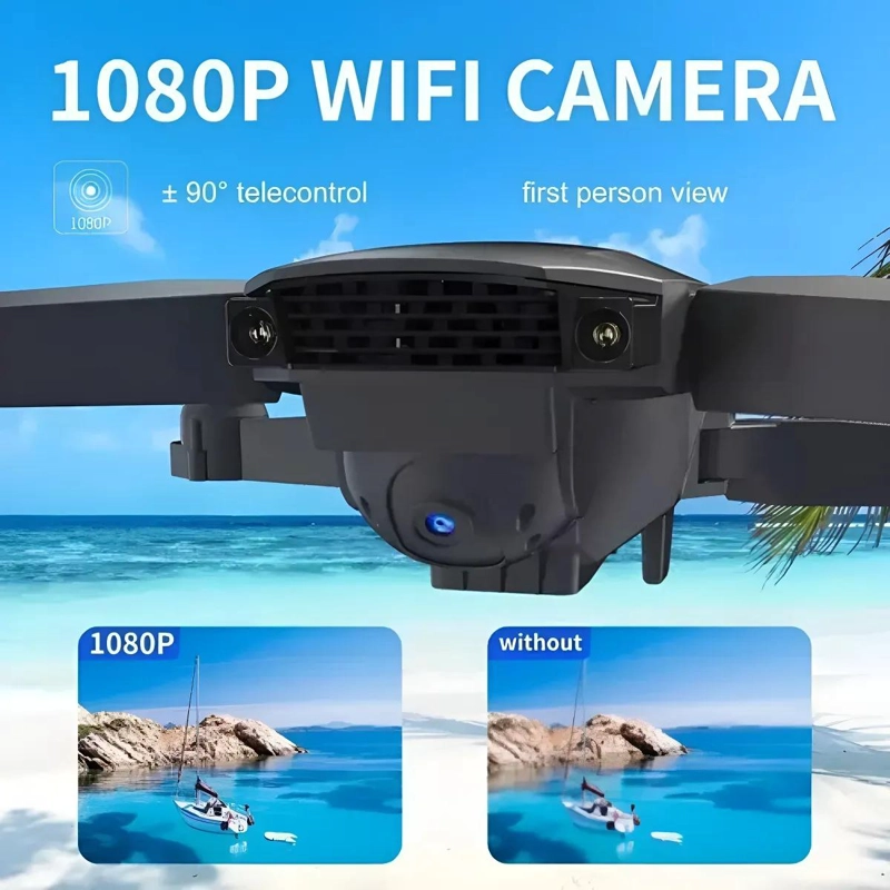 DRONE PROFESIONAL CON DOBLE CAMARA Y CONECTIVIDAD WIFI - 4