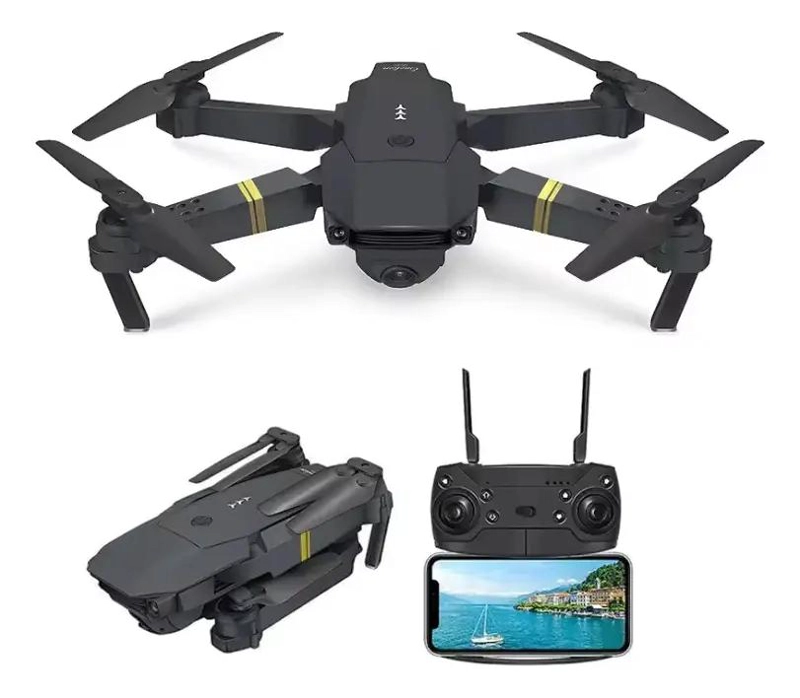 DRON MINI CON CAMARA DUAL Y CONECTIVIDAD WIFI PARA CAPTURAS UNICAS - 1