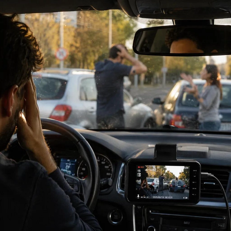 CAMARA DE SEGURIDAD PARA VEHICULOS FULL HD 1080 CON VISION NOCTURNA - 5