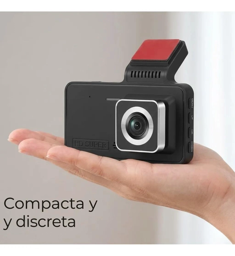 CAMARA DE SEGURIDAD PARA VEHICULOS FULL HD 1080 CON VISION NOCTURNA - 8