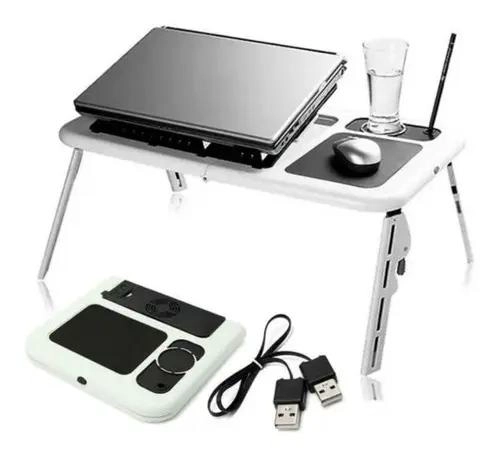 MESA PLEGABLE PARA NOTEBOOK CON VENTILADORES USB INTEGRADOS - 4