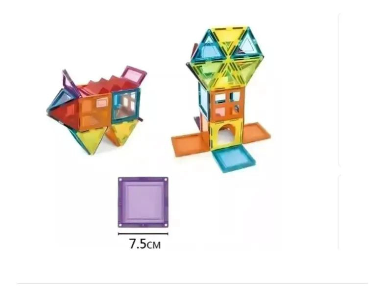 BLOQUES MAGNE TICOS DE CONSTRUCCION PARA NIÑOS 26 PIEZAS - 3