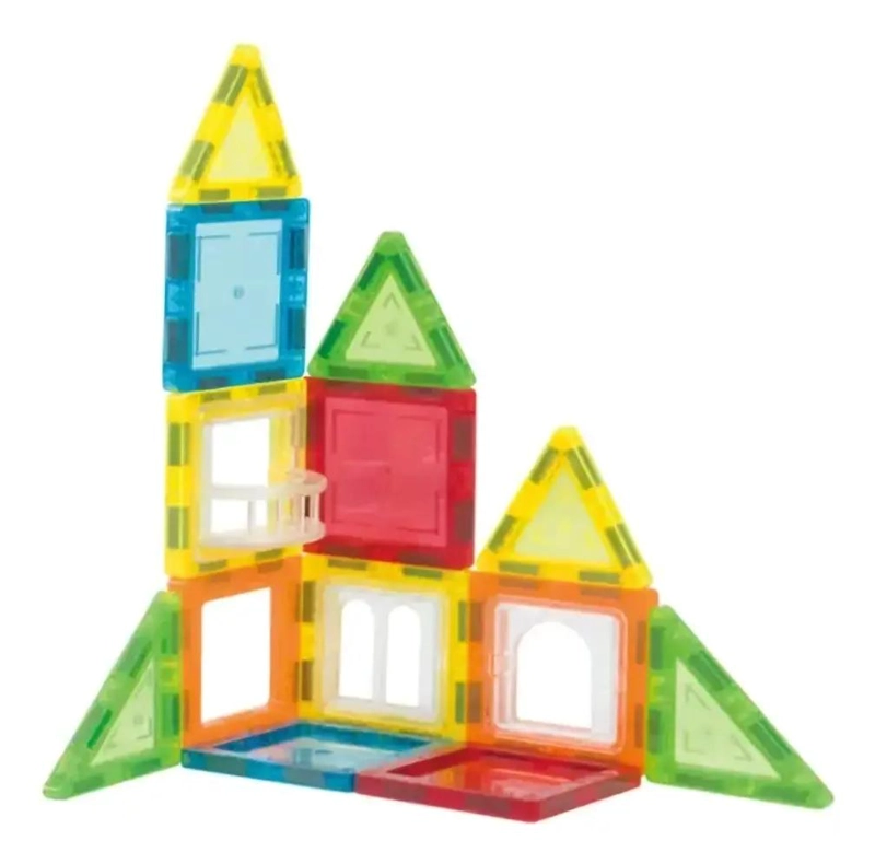 BLOQUES MAGNE TICOS 3D PARA CONSTRUCCION CREATIVA 22 PIEZAS - 2
