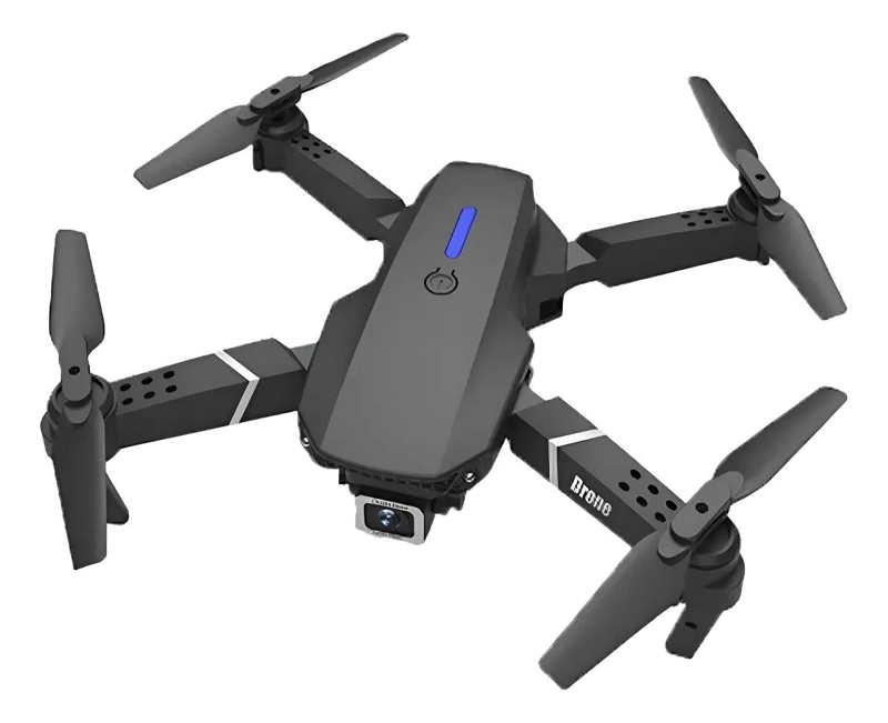 DRON PLEGABLE CON DOBLE CAMARA Y ESTUCHE PARA USO RECREATIVO - 1