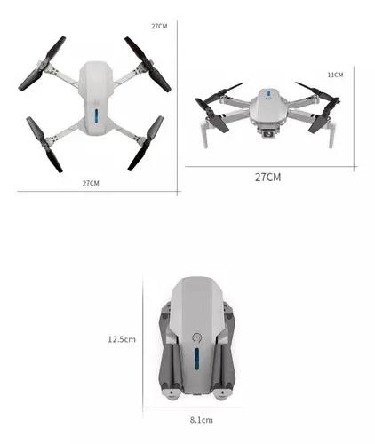 MINI DRON E88 PRO CON CAMARA DUAL 4K Y CONTROL REMOTO - 2
