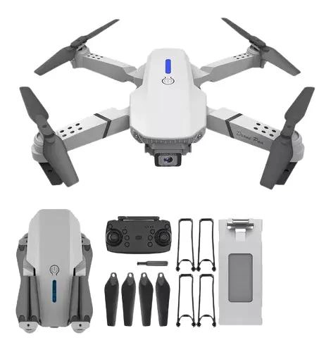 MINI DRON E88 PRO CON CAMARA DUAL 4K Y CONTROL REMOTO - 7
