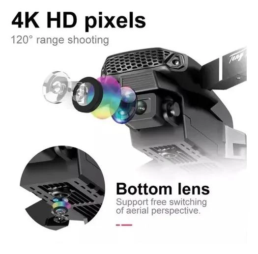 MINI DRON E88 PRO CON CAMARA DUAL 4K Y CONTROL REMOTO - 8