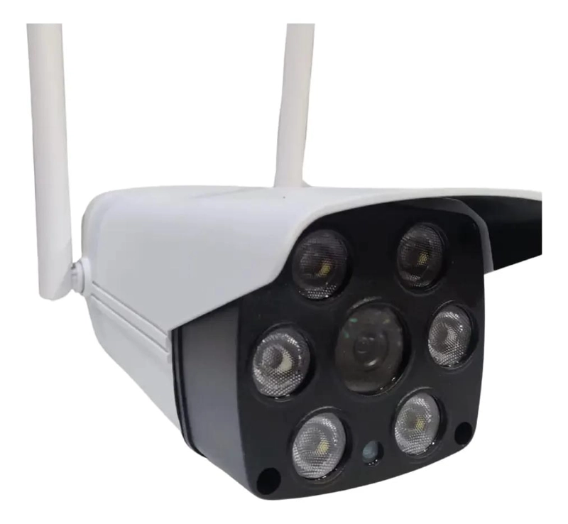 CAMARA DE SEGURIDAD WIFI HD PARA EXTERIOR CON VISION NOCTURNA - 1