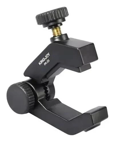 ABRAZADERA UNIVERSAL DE MONTAJE PARA TRIPODES Y FOCOS - 1