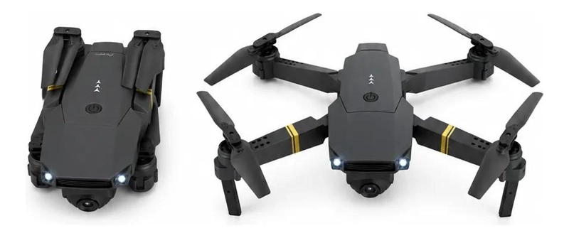 DRONE PLEGABLE CON CAMARA DUAL Y CONEXION WIFI PARA RECREACION - 1
